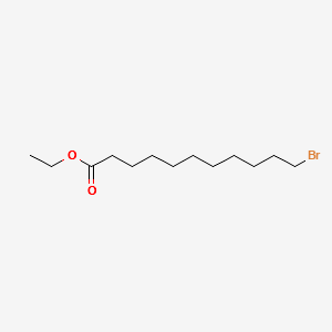11-BROMOUNDECANOIC ACID ETHYL ESTER structure, CAS 6271-23-4