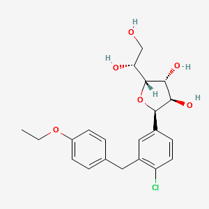 Dapagliflozin Impurity B structure, CAS 1469910-83-5