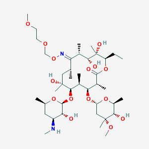 N-DEMETHYLROXITHROMYCIN structure, CAS 118267-18-8