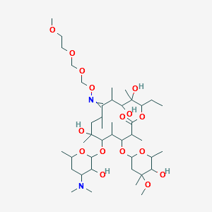 (9E)-Erythromycin 9-[O-[[(2-Methoxyethoxy)methoxy]methyl]oxime] structure, CAS 425365-64-6