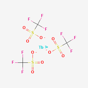 TERBIUM (III) TRIFLUOROMETHANESULFONATE structure, CAS 148980-31-8