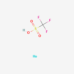 HOLMIUM (III) TRIFLUOROMETHANESULFONATE structure, CAS 139177-63-2