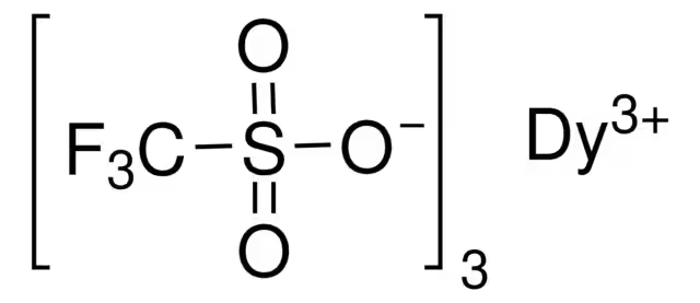 DYSPROSIUM(III) TRIFLUOROMETHANESULFONATE structure, CAS 139177-62-1