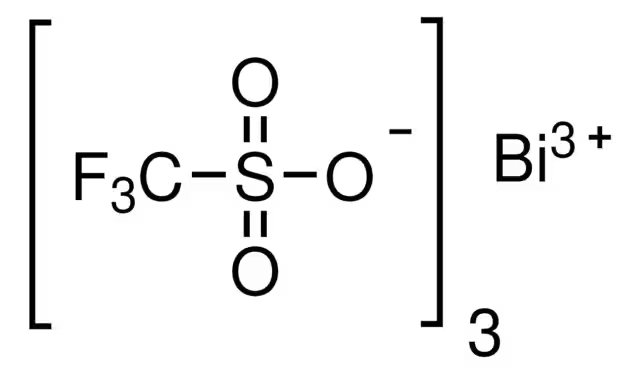 Bismuth(III) trifluoromethanesulfonate structure, CAS 88189-03-1