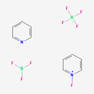 N-FLUOROPYRIDINIUM PYRIDINE HEPTAFLUORODIBORATE structure, CAS 131307-35-2