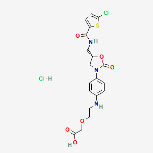 Rivaroxaban Impurity 25 structure, CAS 931117-61-2