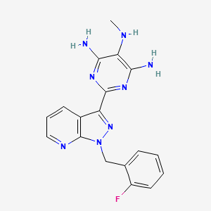 Riociguat Impurtiy 6 structure, CAS 1702271-98-4