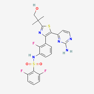 Dabrafenib Hydroxy structure, CAS 1195767-77-1