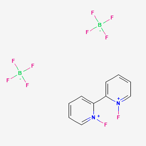 N,N'-DIFLUORO-2,2'-BIPYRIDINIUM BIS(TETRAFLUOROBORATE) structure, CAS 178439-26-4