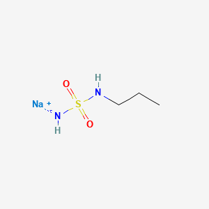 N-Propylsulfuric diamide-sodium structure, CAS 1642873-03-7