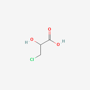 BETA-CHLOROLACTIC ACID structure, CAS 1713-85-5