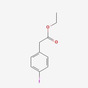 4-IODOPHENYLACETIC ACID ETHYL ESTER structure, CAS 15250-46-1