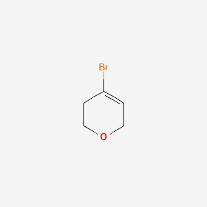 4-BROMO-3,6-DIHYDRO-2H-PYRAN structure, CAS 24265-23-4
