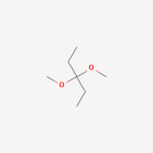 3,3-diMethoxypentane structure, CAS 25636-49-1