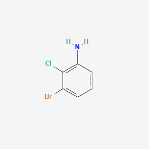 3-BROMO-2-CHLOROANILINE structure, CAS 118804-39-0