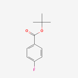 T-BUTYL 4-FLUOROBENZOATE structure, CAS 58656-98-7