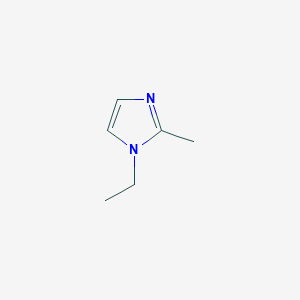 1H-IMidazole, 1-ethyl-2-Methyl structure, CAS 21202-52-8