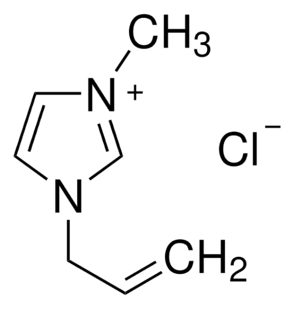 1-ALLYL-3-METHYLIMIDAZOLIUM CHLORIDE structure, CAS 65039-10-3