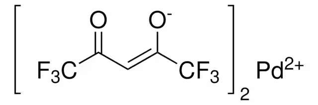 PALLADIUM(II) HEXAFLUOROACETYLACETONATE structure, CAS 64916-48-9