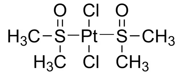 CIS-DICHLOROBIS(DIETHYLSULFIDE)PLATINUM(II) structure, CAS 15337-84-5