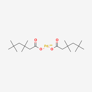 palladium(2+) neodecanoate structure, CAS 68228-02-4