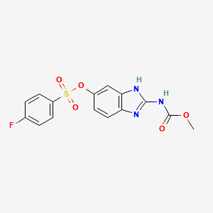 Luxabendazole structure, CAS 90509-02-7