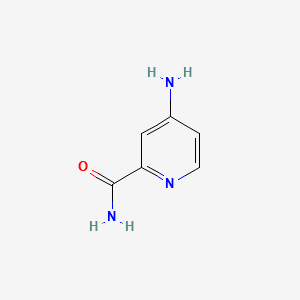 2-Pyridinecarboxamide,4-amino-(9CI) structure, CAS 100137-47-1