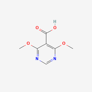 5-Pyrimidinecarboxylic acid, 4,6-dimethoxy- (7CI,8CI,9CI) structure, CAS 4319-93-1