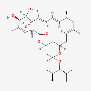 Milbemycin D structure, CAS 77855-81-3
