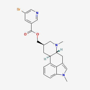 10-Demethoxy Nicergoline structure, CAS 57935-65-6