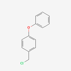 1-(ChloroMethyl)-4-phenoxybenzene structure, CAS 4039-92-3