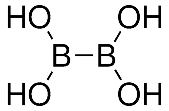 TETRAHYDROXYDIBORON structure, CAS 13675-18-8