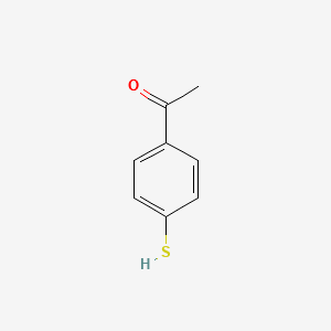 4-MERCAPTOACETOPHENONE structure, CAS 3814-20-8