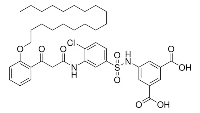 5-({[4-(benzoylamino)phenyl]amino}sulfonyl)-2-chlorobenzoic acid structure, CAS 423728-81-8