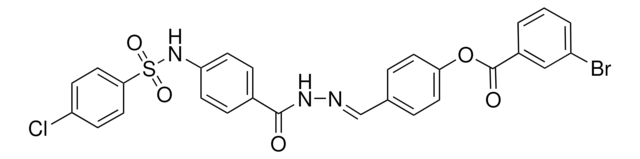 3-({[4-(benzoylamino)phenyl]amino}sulfonyl)-4-bromobenzoic acid structure, CAS 312604-16-3