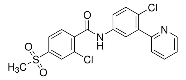 2-chloro-N-{4-[(2-pyridinylamino)sulfonyl]phenyl}benzamide structure, CAS 329932-83-4