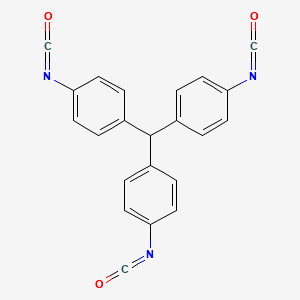 METHYLIDYNETRI-P-PHENYLENE TRIISOCYANATE structure, CAS 2422-91-5