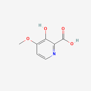 3-Hydroxy-4-Methoxypyridine-2-carboxylic acid structure, CAS 210300-09-7