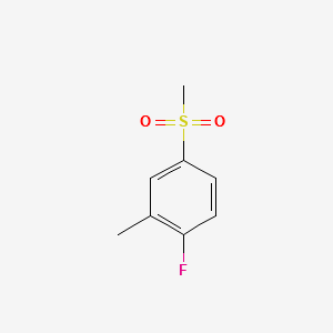 2-Fluoro-5-(Methylsulfonyl)toluene structure, CAS 828270-58-2