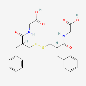 Thiorphan Disulfide structure, CAS 123658-06-0