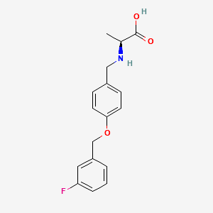 Safinamide Impurity 5 structure, CAS 1160513-60-9