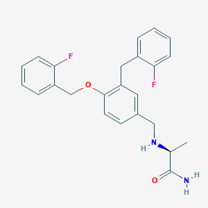 Safinamide Impurity 9 structure, CAS 1000370-28-4