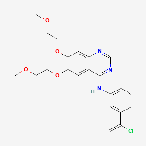 Erlotinib Impurity 1 structure, CAS 2204518-92-1