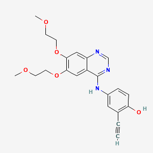 Erlotinib Hydrochloride iMpurity structure, CAS 882420-22-6