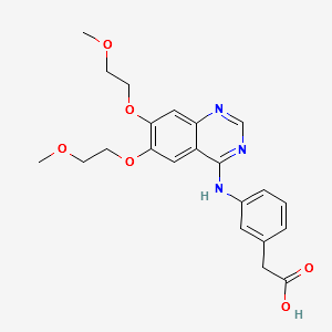 Erlotinib Impurity G structure, CAS 882420-21-5