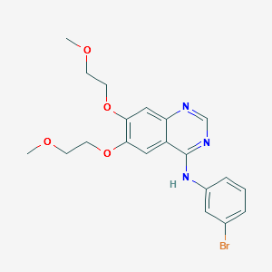 Erlotinib iMpurity 3 structure, CAS 328528-74-1