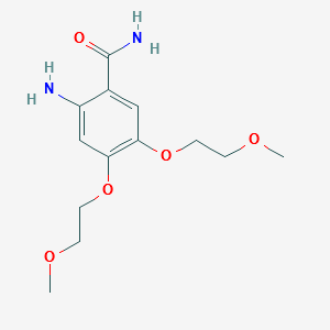 Erlotinib Impurity 20 structure, CAS 236750-62-2