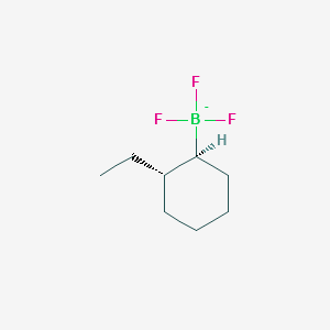 ((1S,2S)-2-ethylcyclohexyl)trifluoroborate structure, CAS 2A-2180088
