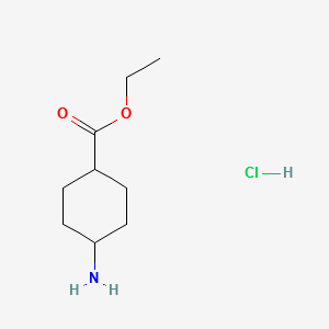 TRANS-ETHYL 4-AMINOCYCLOHEXANECARBOXYLATE HYDROCHLORIDE structure, CAS 2084-28-8