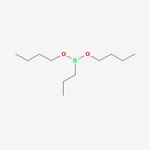 dibutoxypropylborane structure, CAS 4211-63-6